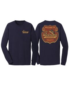  Long Sleeve Beach Wash Sailfish Shirt - Navy